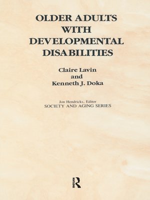 cover image of Older Adults with Developmental Disabilities